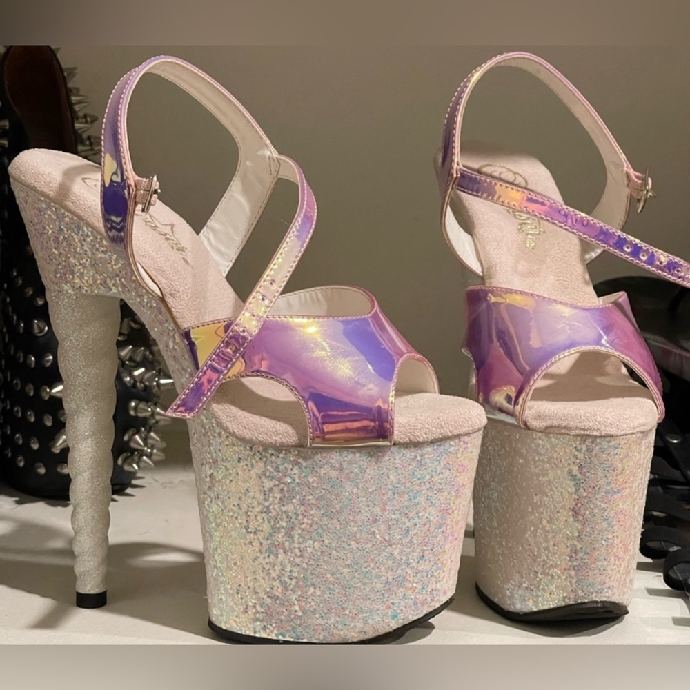 ✨Pleaser unicorn 🦄 heels ✨